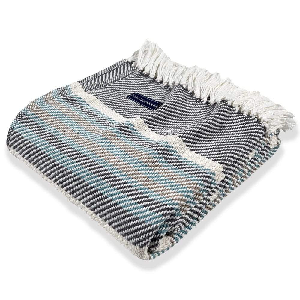 Adirondack Cotton Throw - Slate/Matka - Image 4
