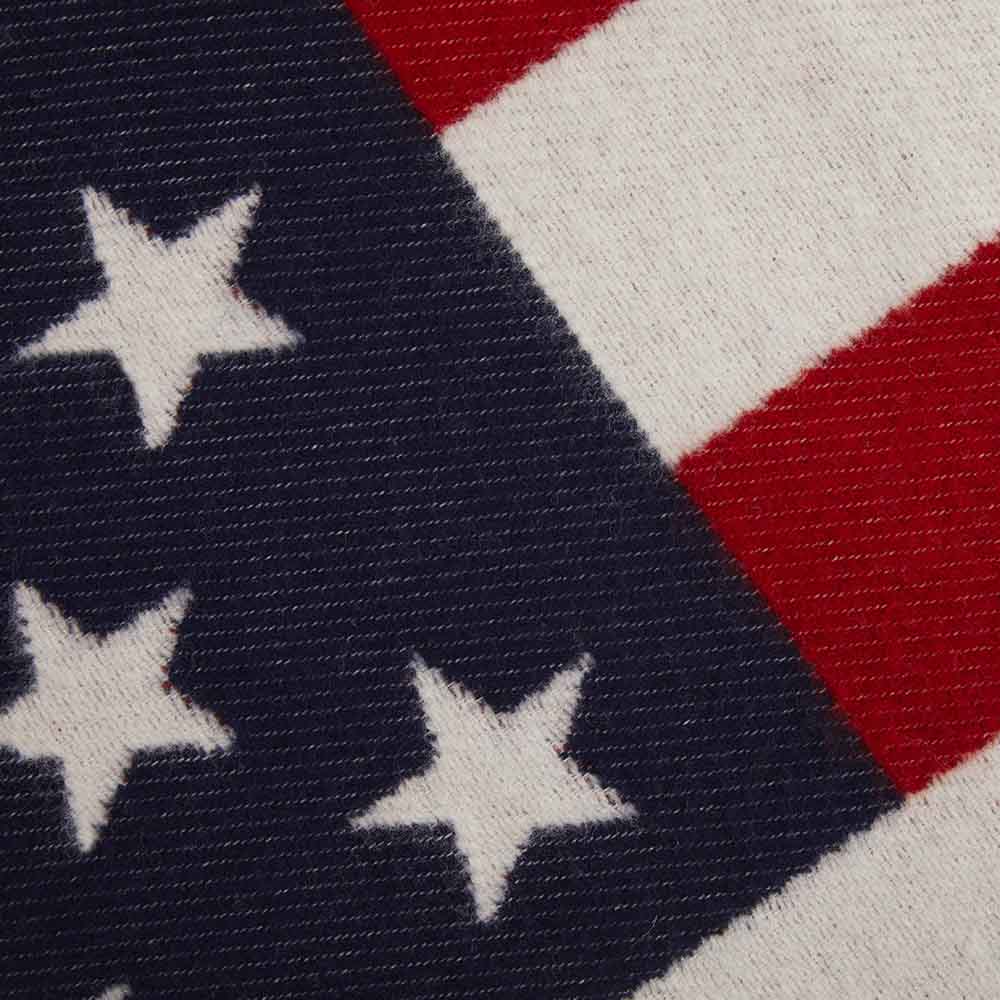 American Flag Wool Throw - Image 4
