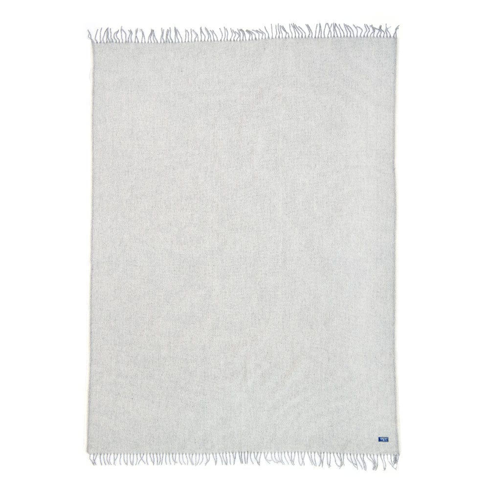 Ashby Wool Throw Blanket - Natural - Image 4