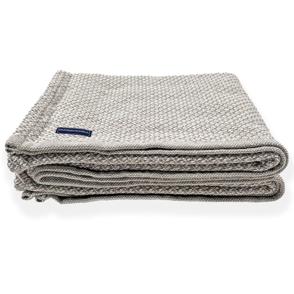 Bar Harbor Cotton Blanket - Stone - Image 5