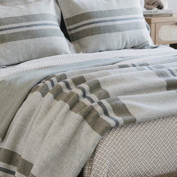 Bar Harbor Cotton Blanket - Stone - Image 6