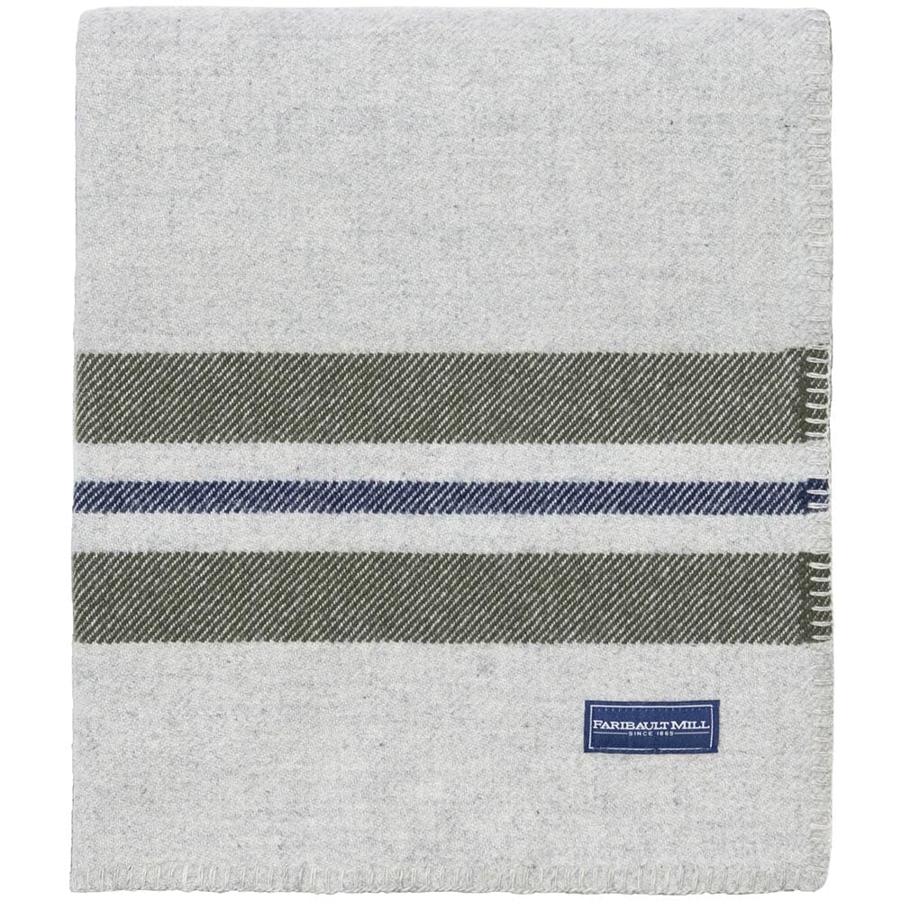 Cabin Wool Throw - Smoke - Image 3