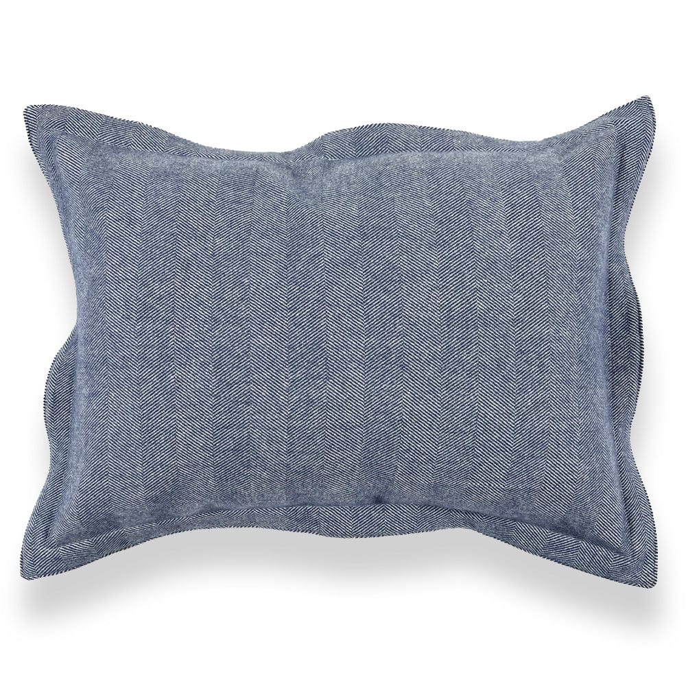 Coastal Cottage Herringbone Sham