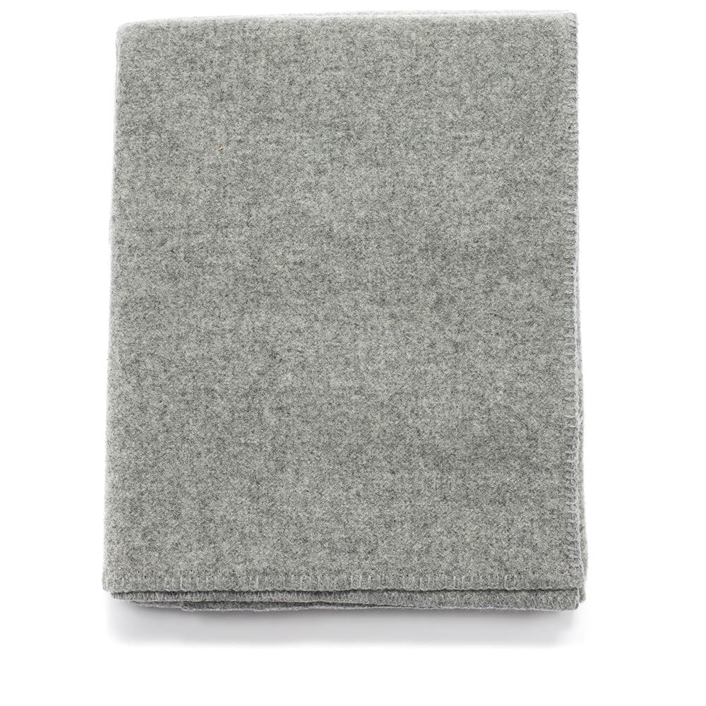 Color Variation Factory Second Pure & Simple Wool Blanket - Heather Gray