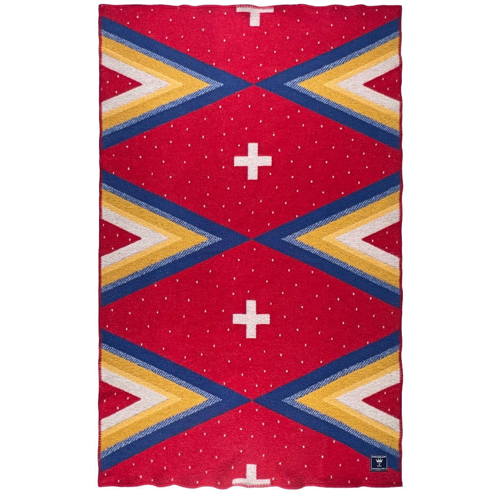 Dyani White Hawk Wool Throw - Image 5