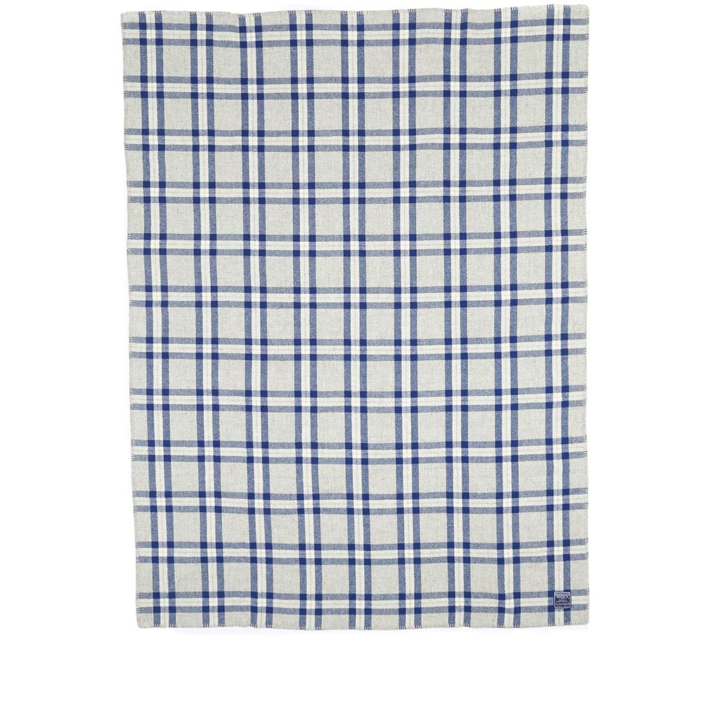Factory Second Minnehaha Falls Wool Throw - Blue - Image 6