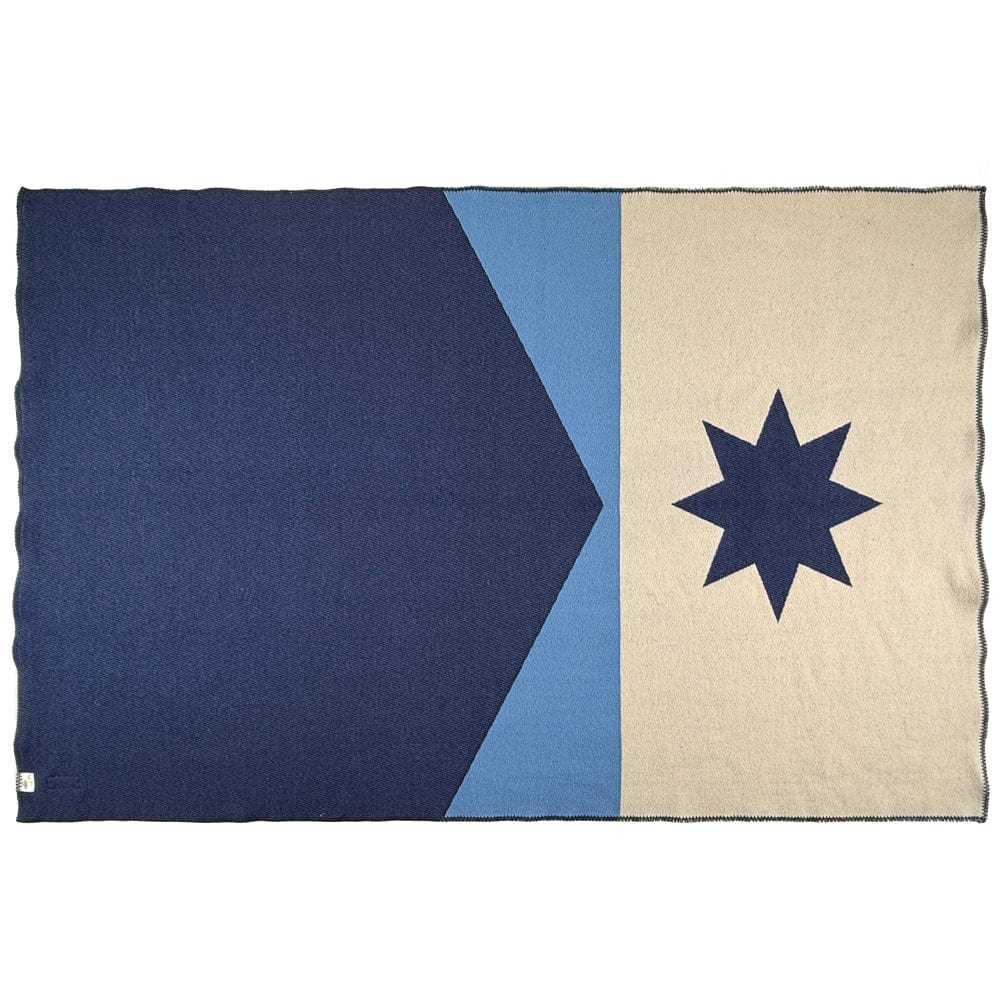 Factory Second Minnesota Flag Wool Throw - Image 3