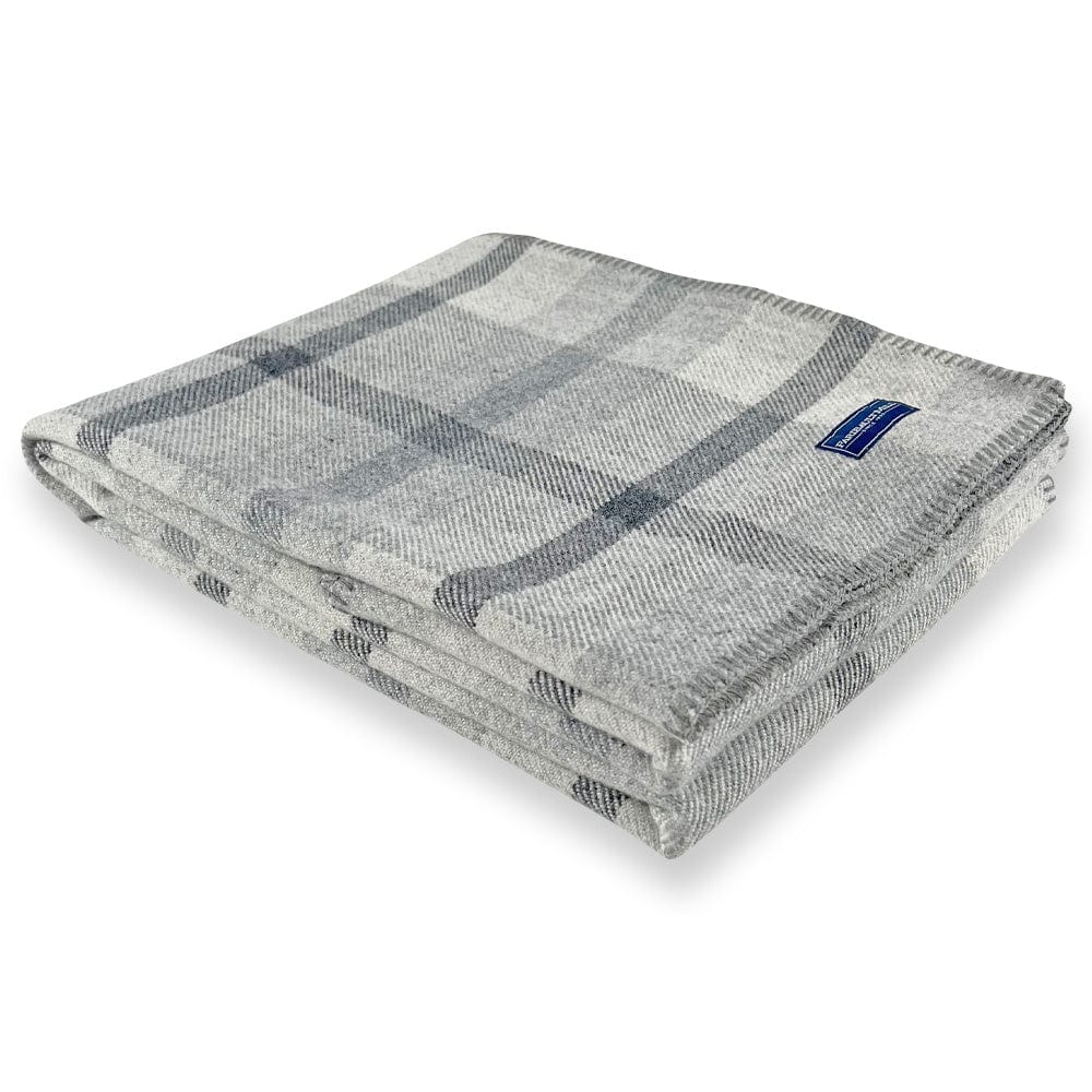 Northfield Plaid Wool Throw - Image 3