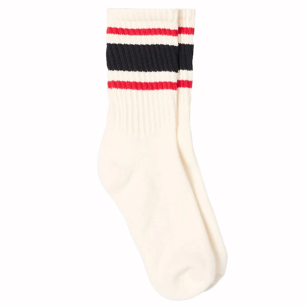 Faribault Mill x American Trench Retro Stripe Socks - Image 3