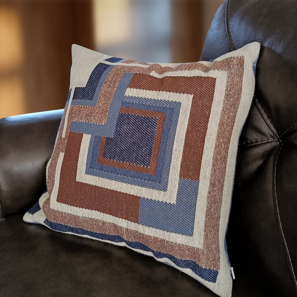 Frank Lloyd Wright Ennis House Textile Block Pillow Case - Image 2
