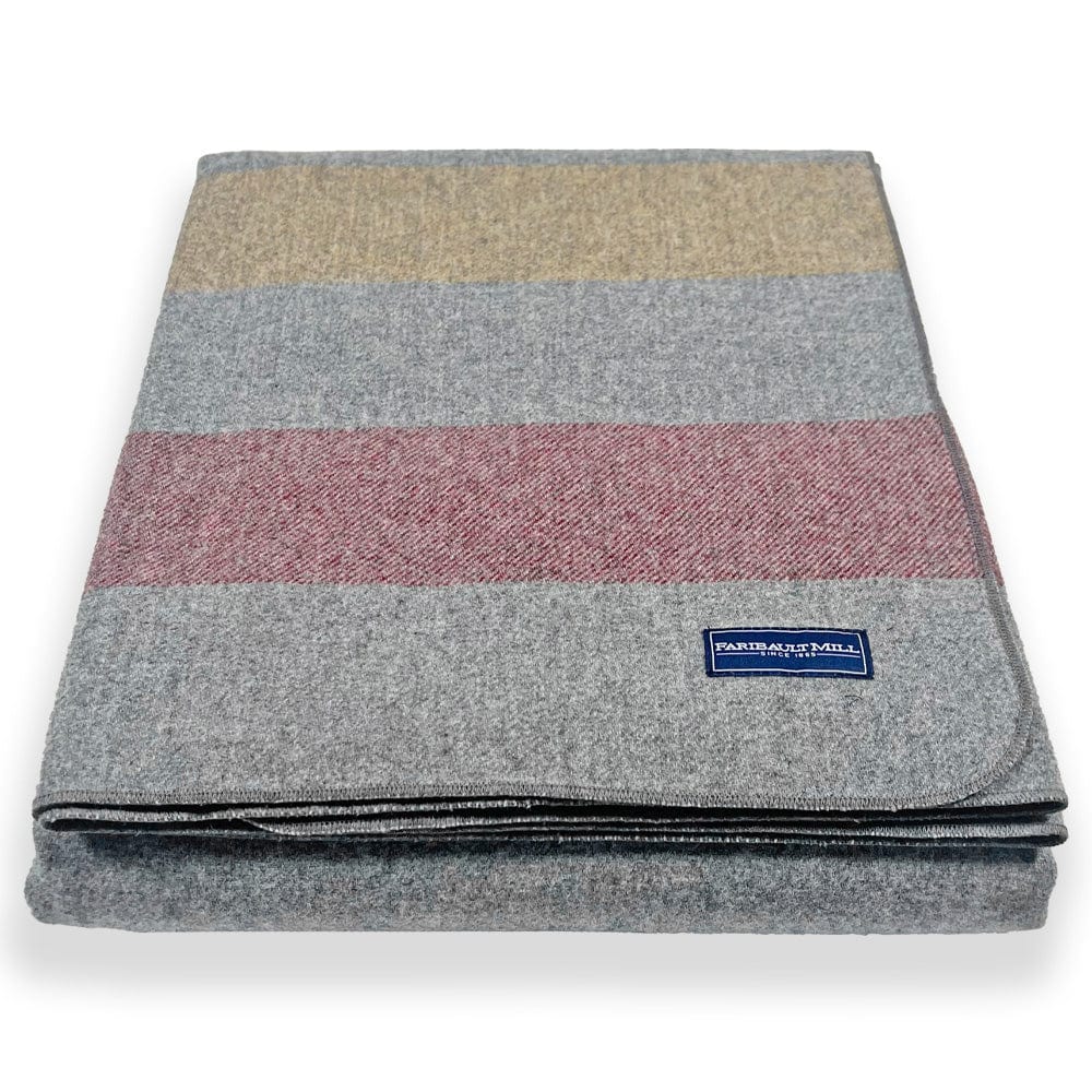 Frontier Lightweight Wool Blanket - Gray - Image 4