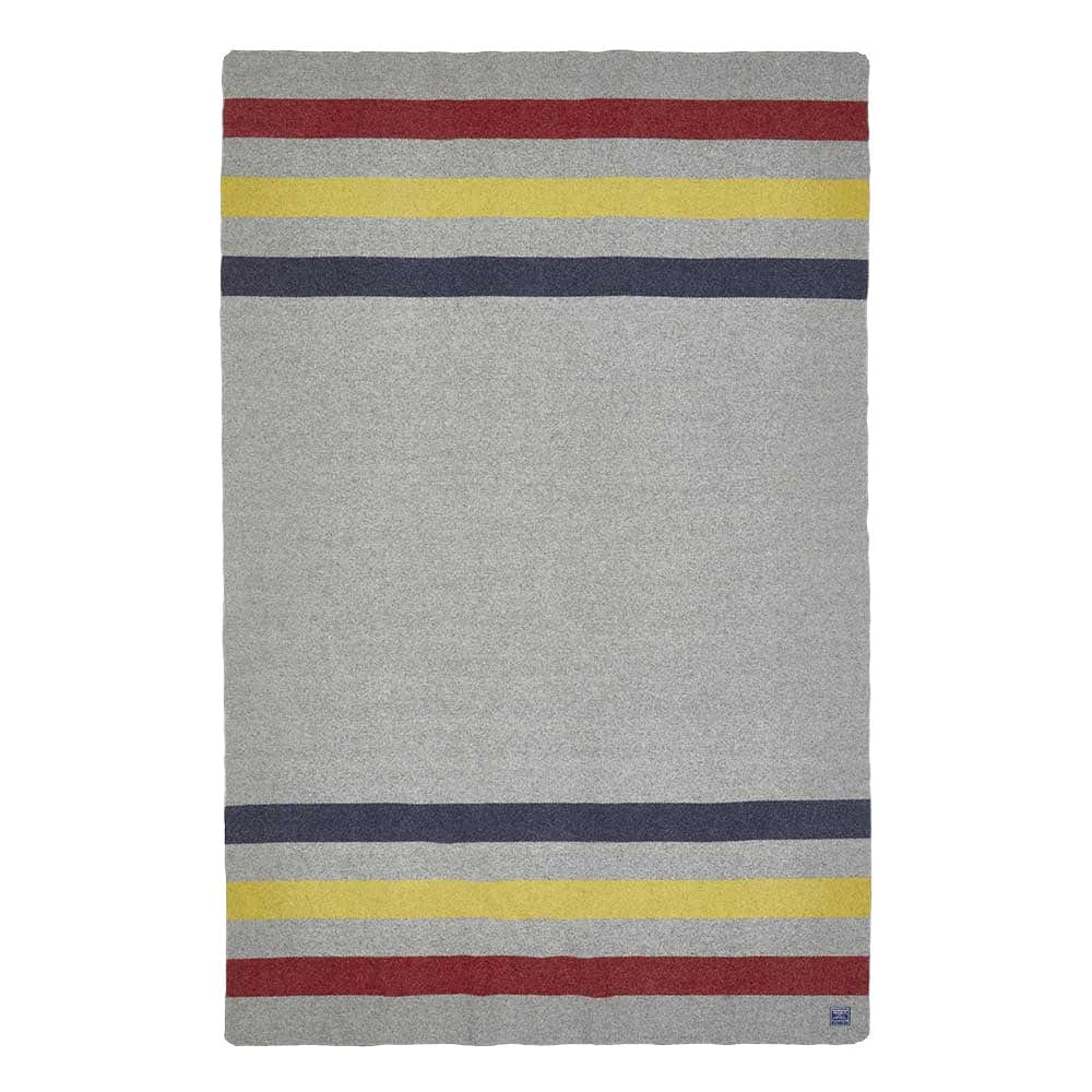 Frontier Wool Blanket - Gray - Image 4