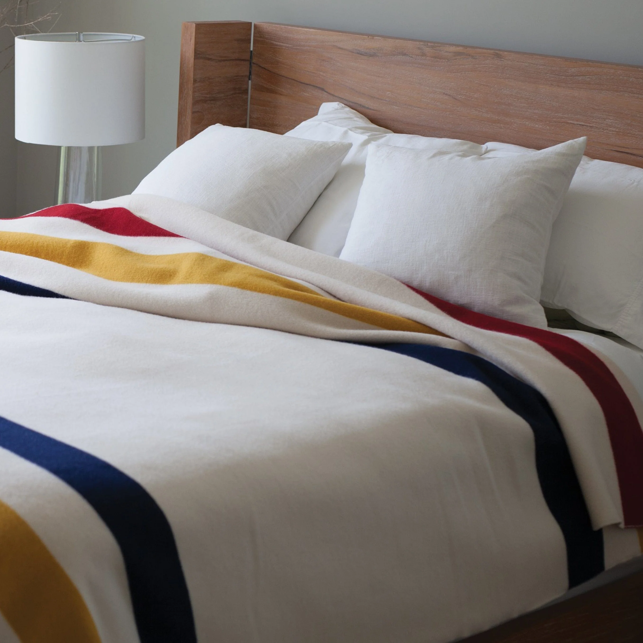Frontier Wool Blanket - Natural - Image 3
