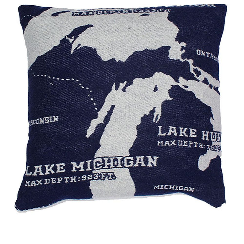 Great Lakes Map Pillow Case - Image 3