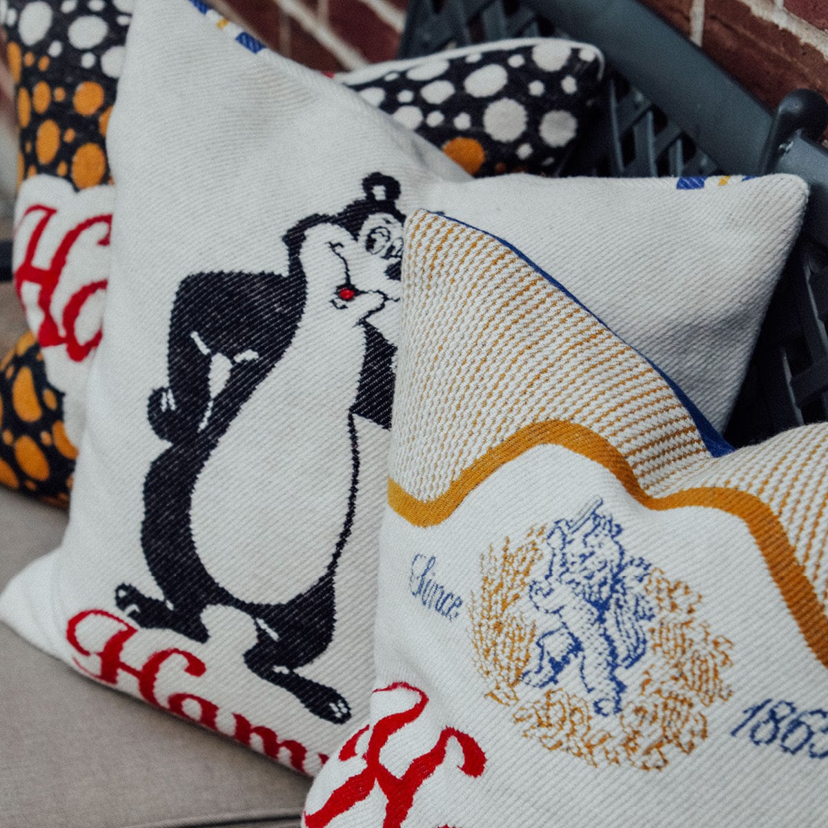 Hamm's Beer Bear Pillow Case - Image 2