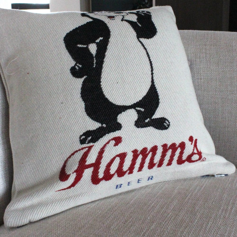 Hamm's Beer Bear Pillow Case - Image 3