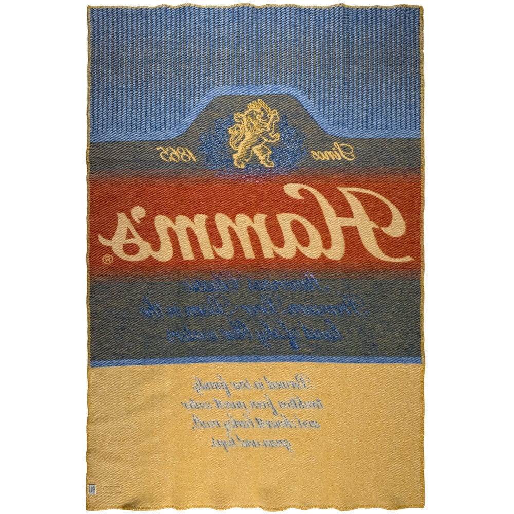 Hamm's Beer Can Wool Throw - Image 2