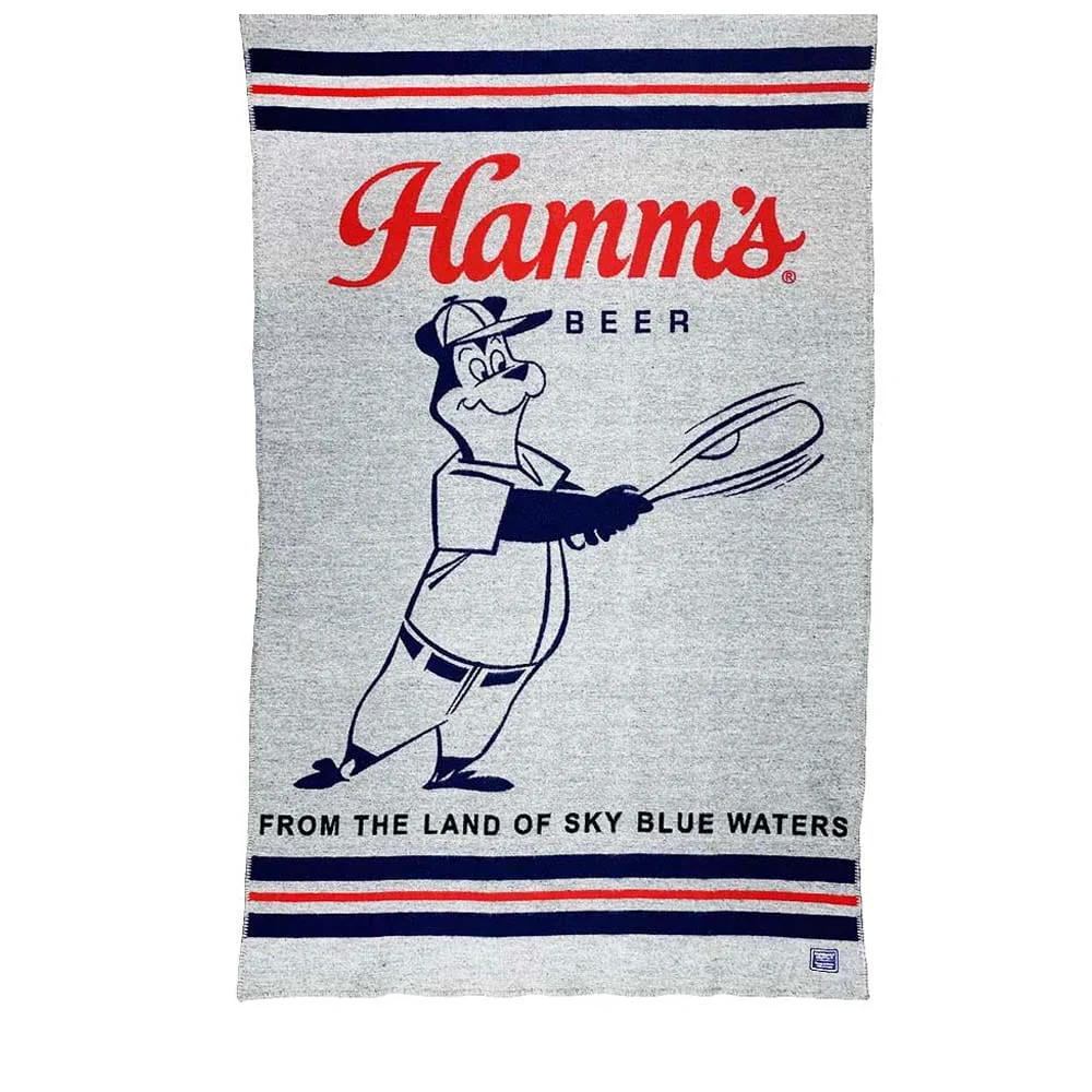 Hamm's Beer Wool Throw