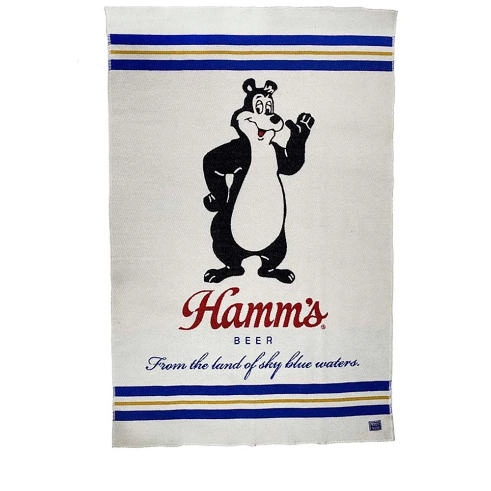 Hamm's Beer Wool Throw - Image 2