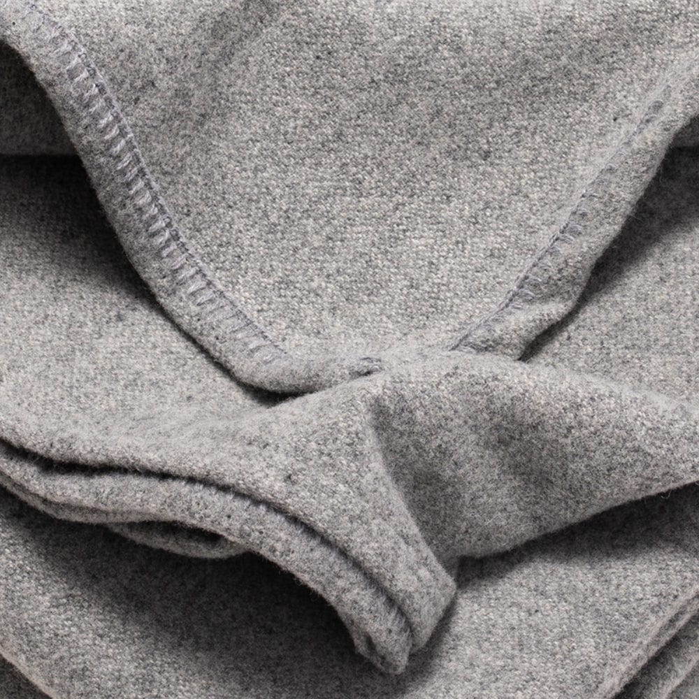 Lakefront Wool Blanket - Gray - Image 4