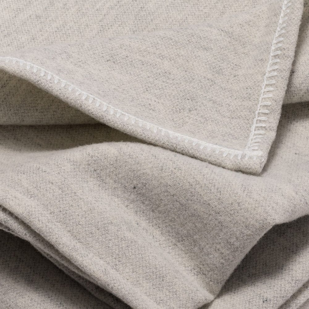 Lakefront Wool Blanket - Natural - Image 5