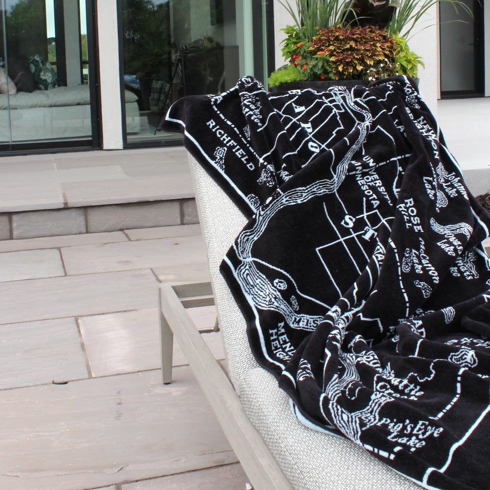 Minneapolis-Saint Paul Map Towel - Image 2