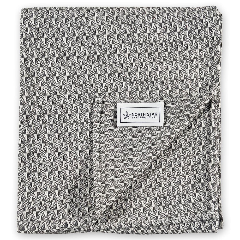 North Star Point Twill Throw - Gray - Image 5