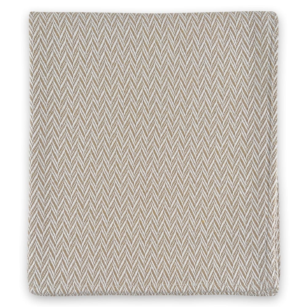 North Star Reverse Twill Throw - Tan - Image 4