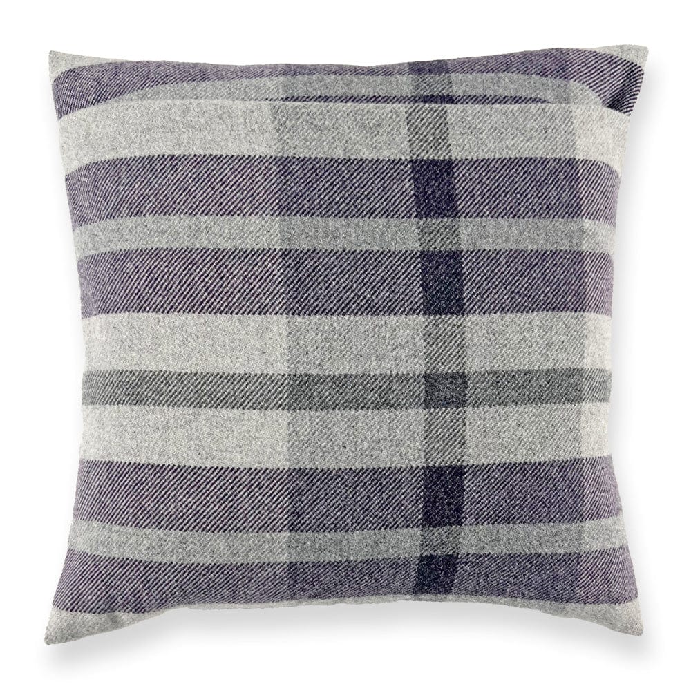 Northfield Plaid Alzheimer's Purple Pillow Case - Image 3