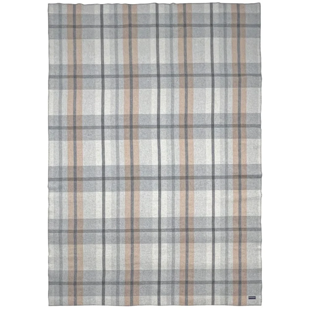 Northfield Plaid Wool Blanket - Image 4