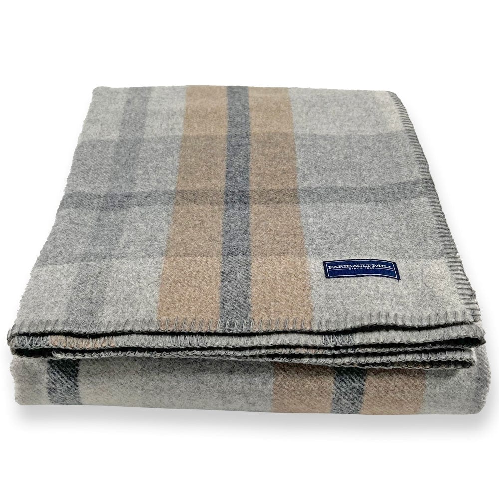 Northfield Plaid Wool Blanket - Image 6