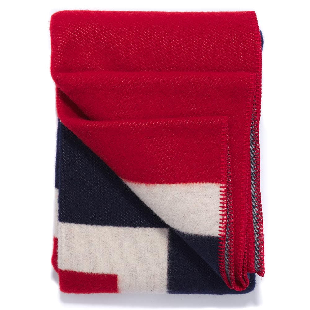 Norwegian Flag Wool Throw - Image 5