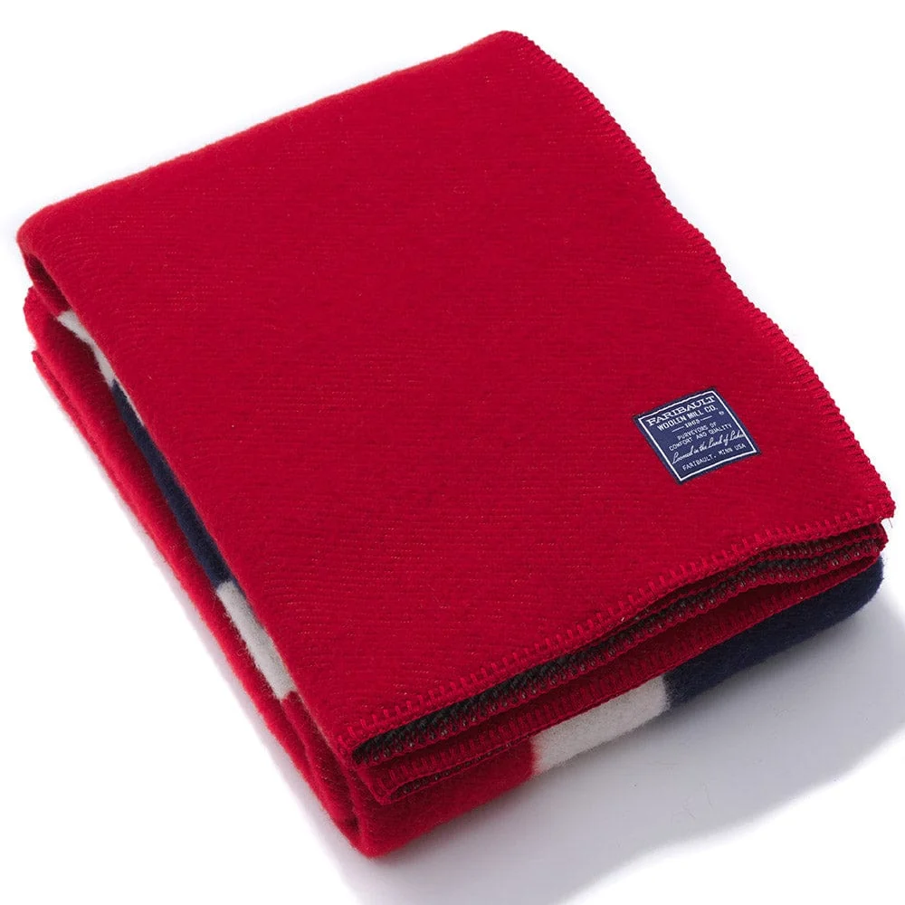 Norwegian Flag Wool Throw - Image 6