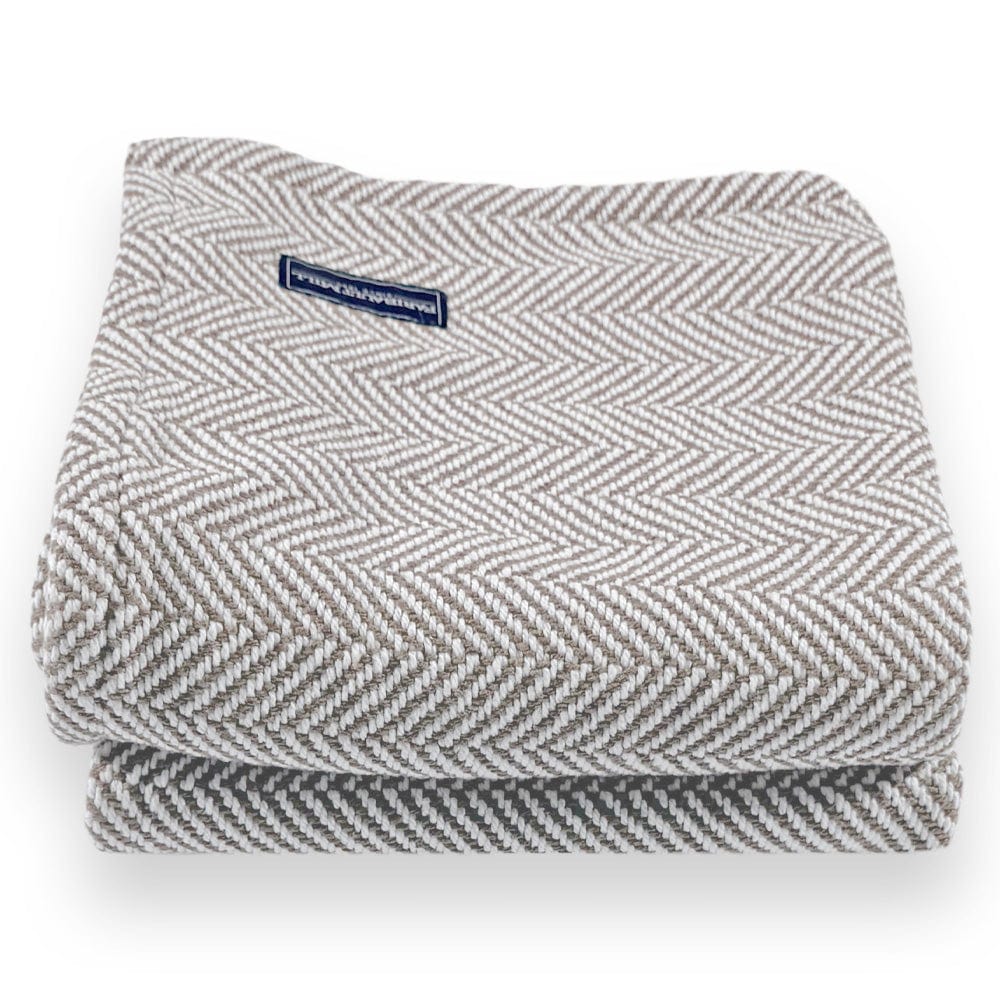 Penobscot Cotton Throw - Oyster - Image 4
