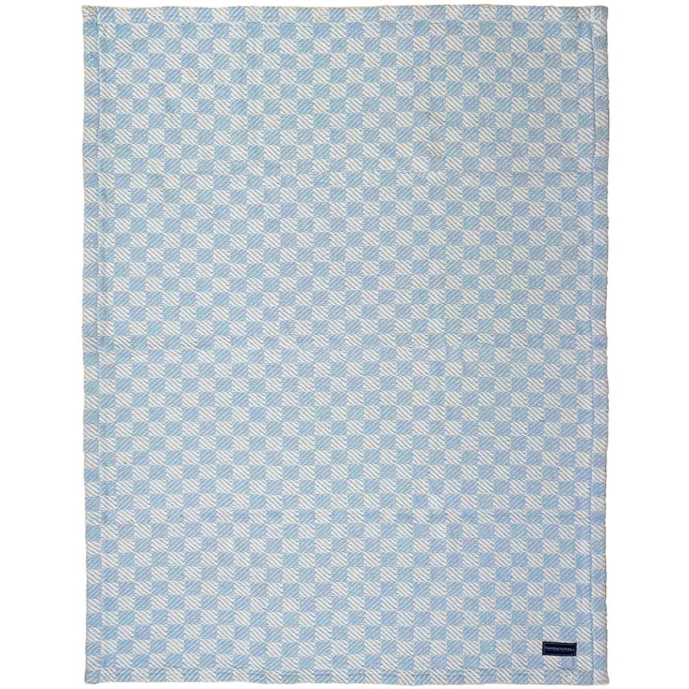 Pogonia Cotton Baby Blanket - Pale Blue - Image 3
