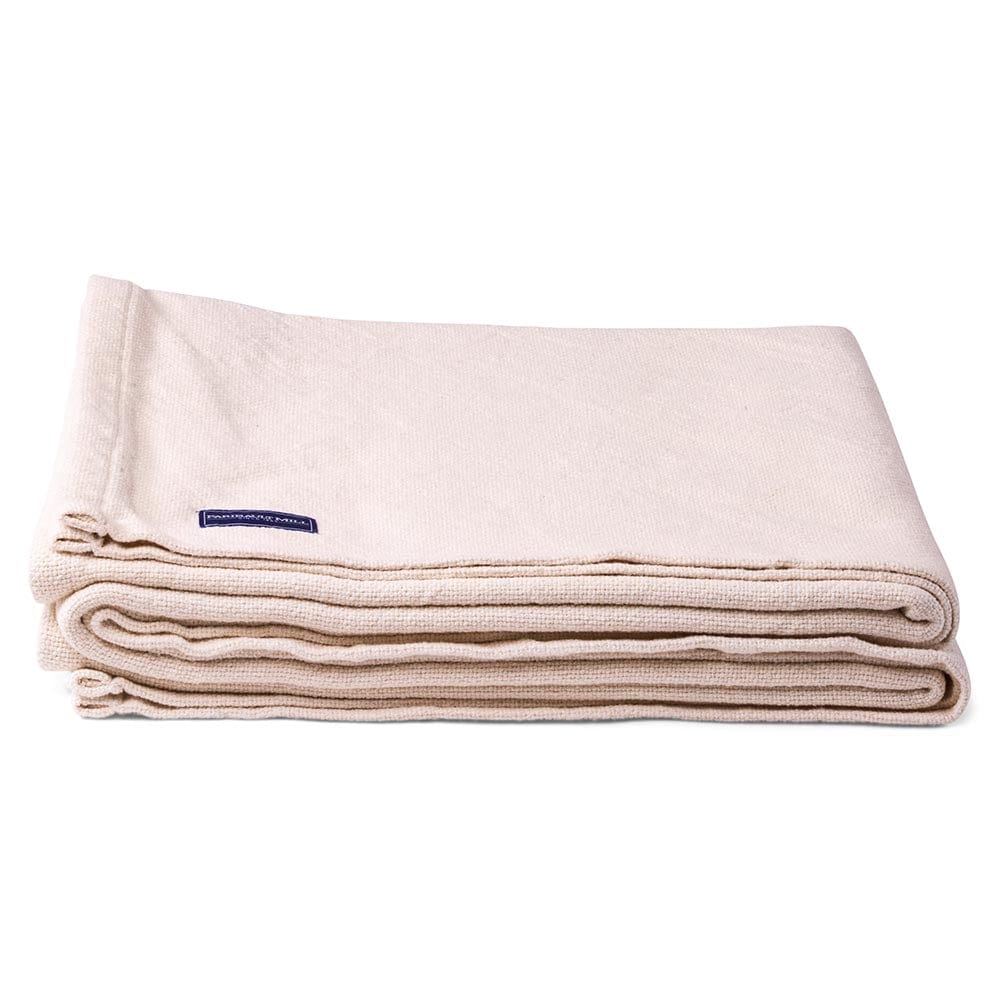 Pure & Simple Cotton Blanket - Natural - Image 3