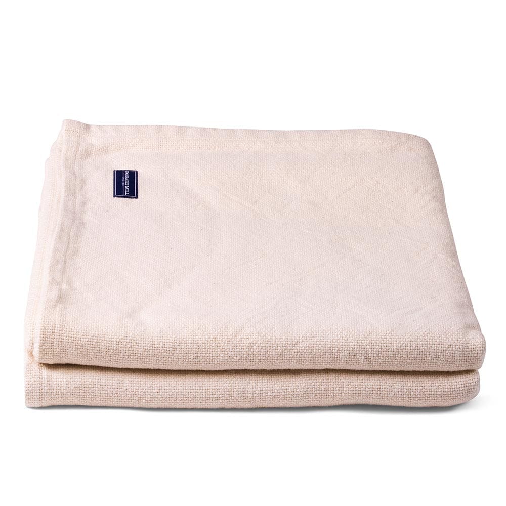 Pure & Simple Cotton Blanket - Natural - Image 4