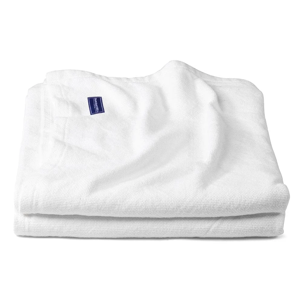 Pure & Simple Cotton Blanket - White - Image 3