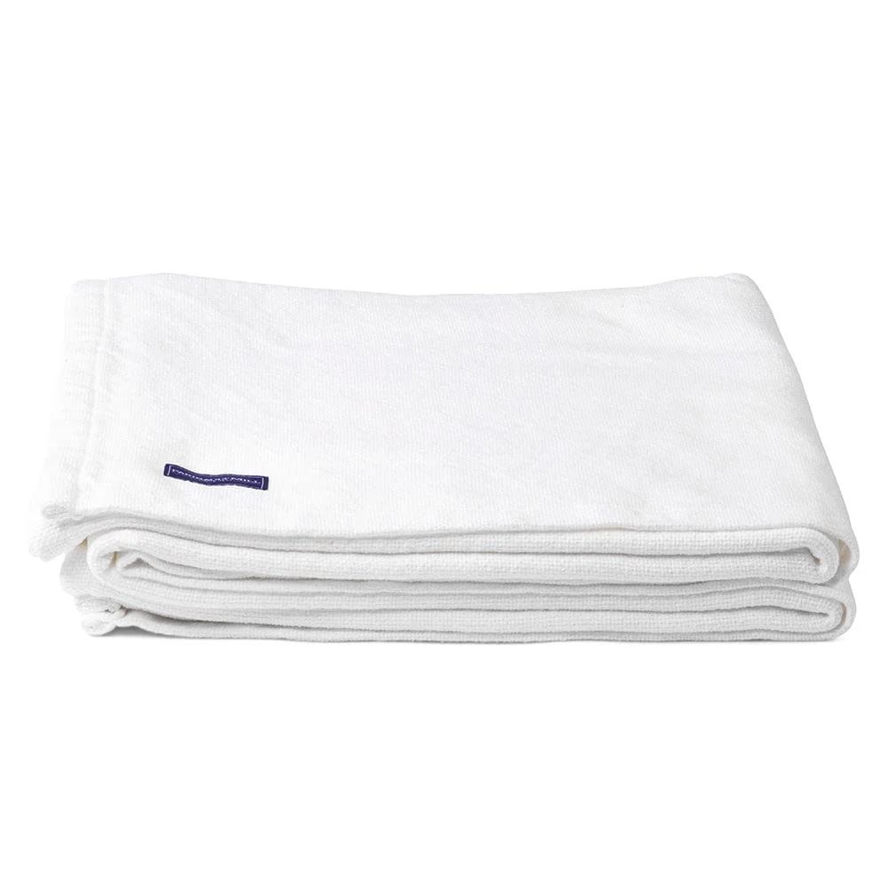 Pure & Simple Cotton Blanket - White - Image 4