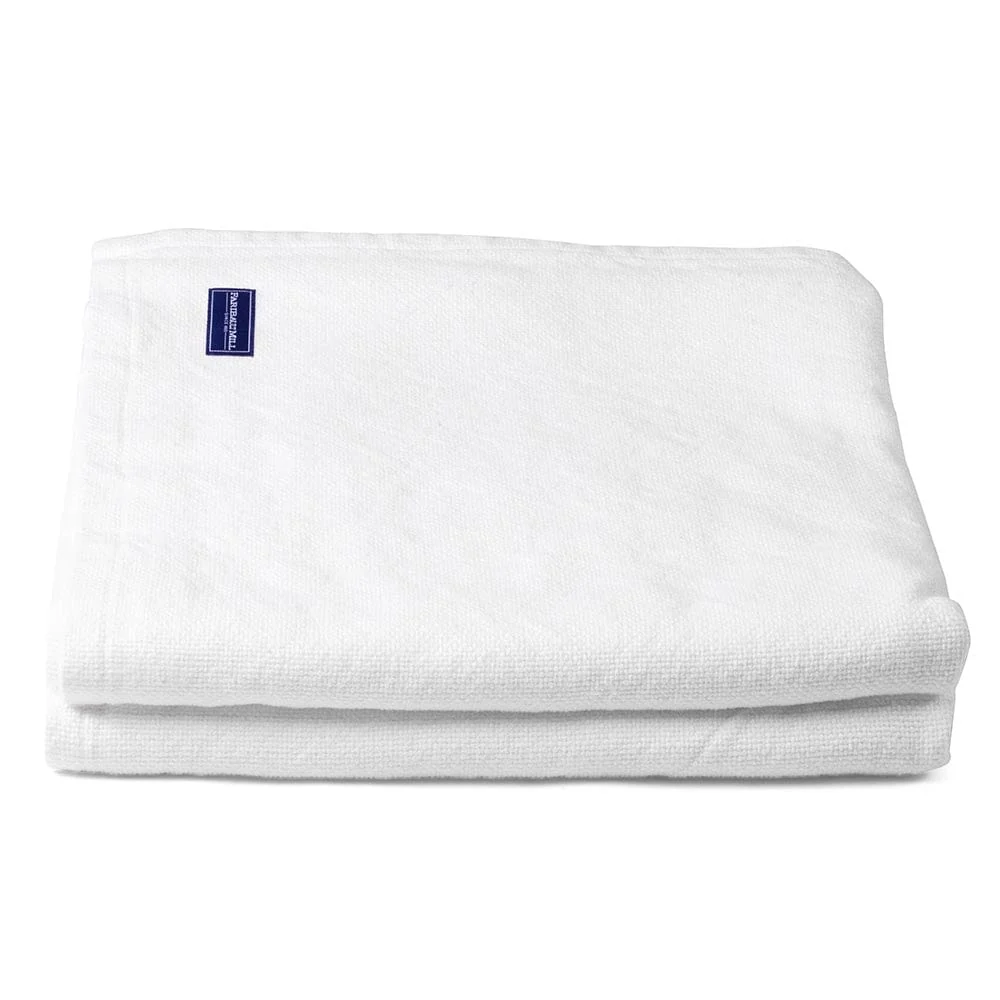 Pure & Simple Cotton Blanket - White - Image 5
