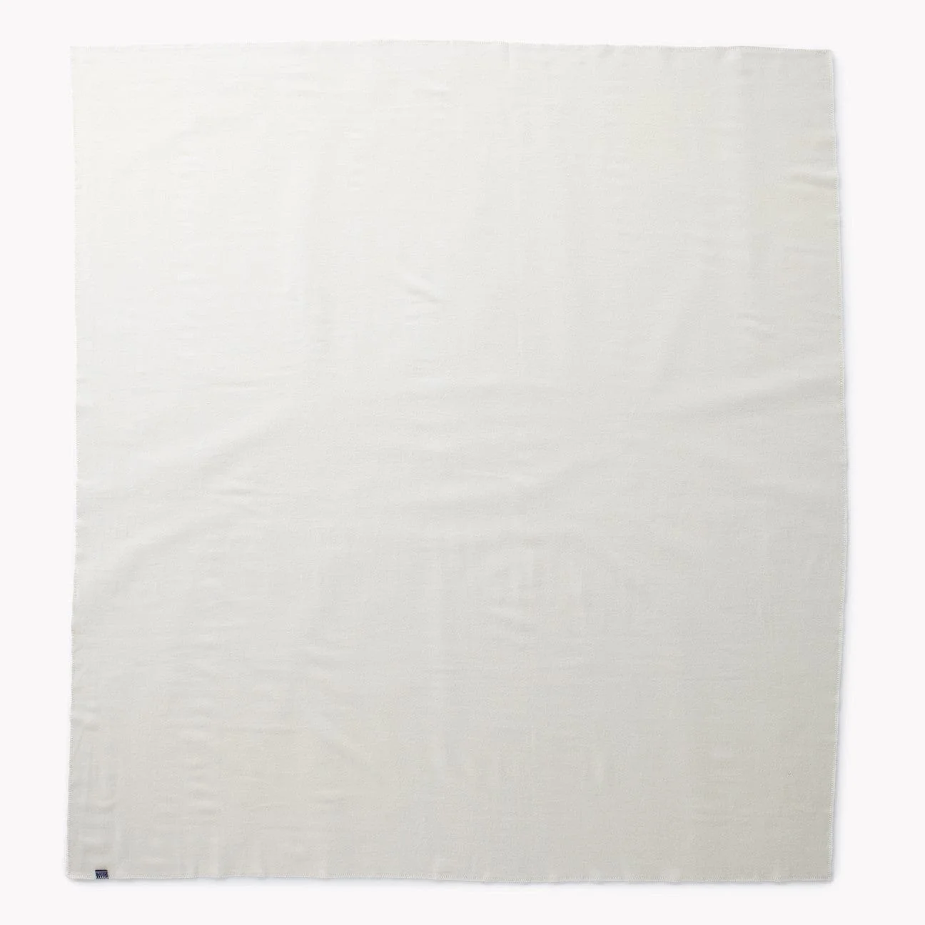Pure & Simple Wool Blanket - Bone White - Image 4