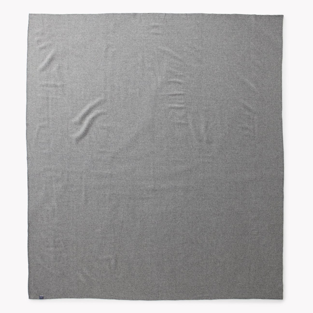 Pure & Simple Wool Blanket - Light Heather Gray - Image 4