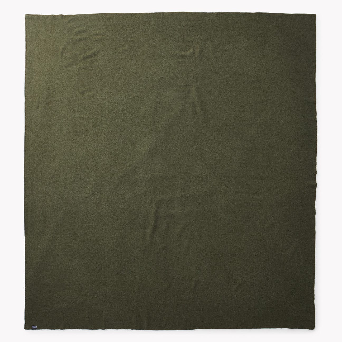 Pure & Simple Wool Blanket - Olive - Image 4
