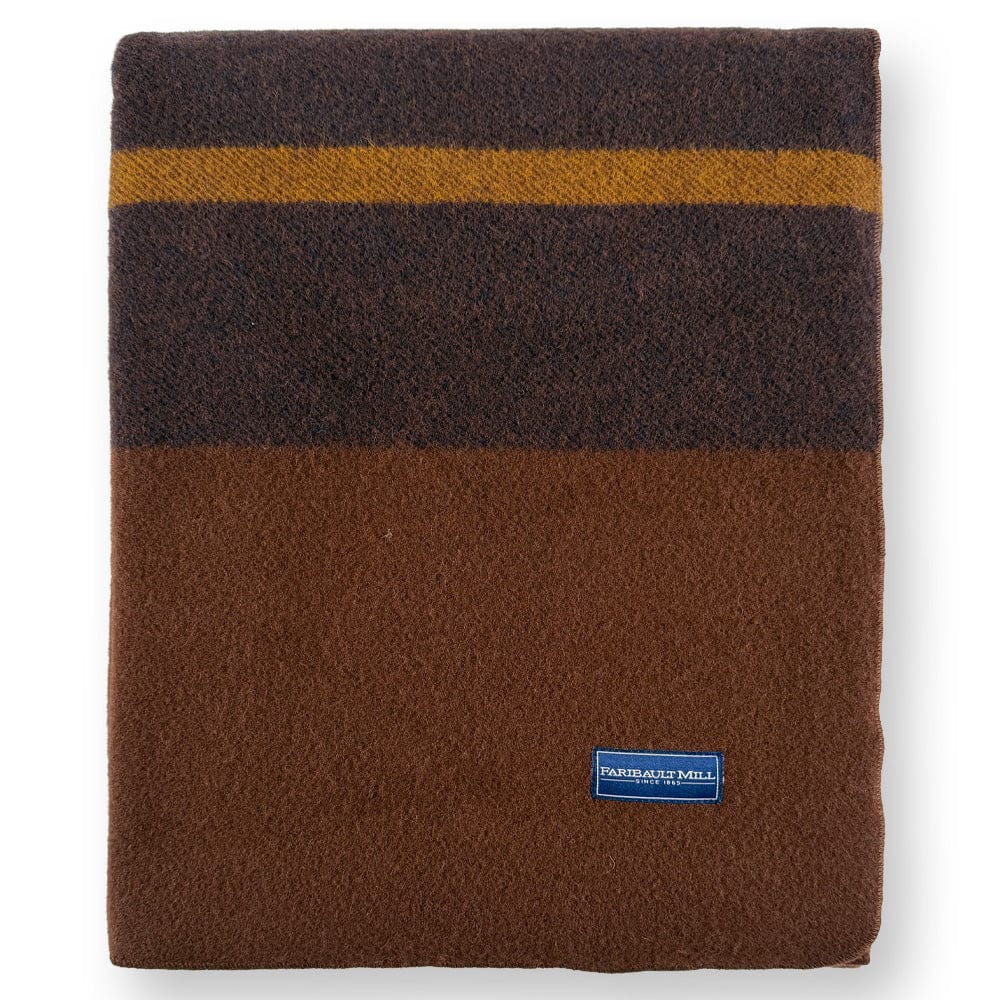 Scout Wool Camp Blanket - Brown - Image 3