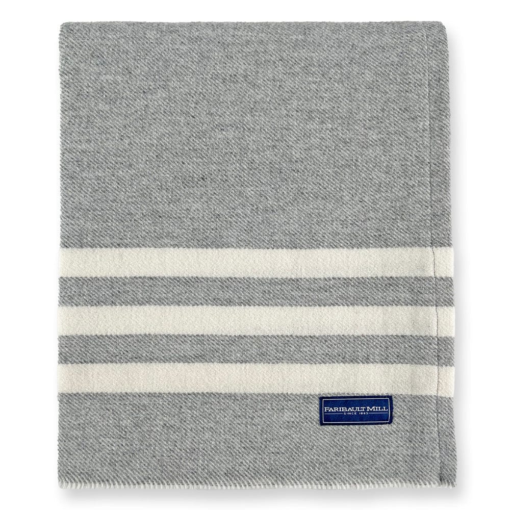 Trapper Wool Throw - Gray - Image 3