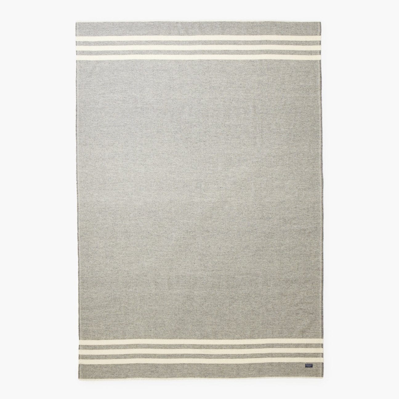 Factory Second Trapper Wool Throw - Gray - Image 3