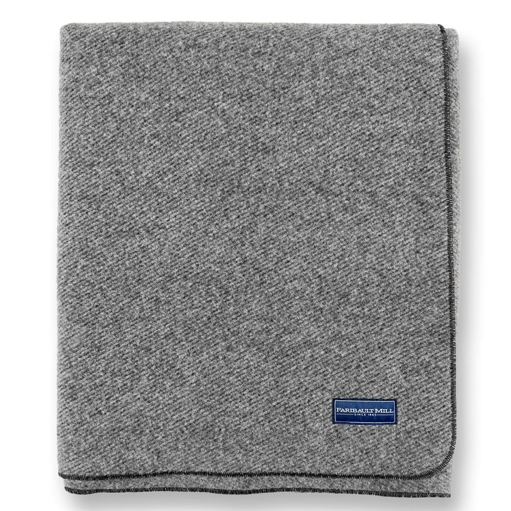 Summit Wool Blanket - Black - Image 2