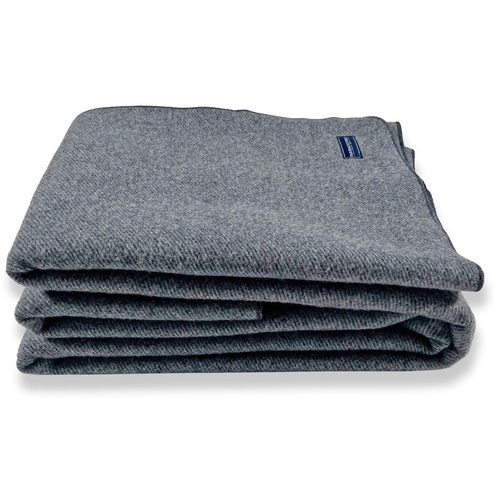 Summit Wool Blanket - Navy - Image 5