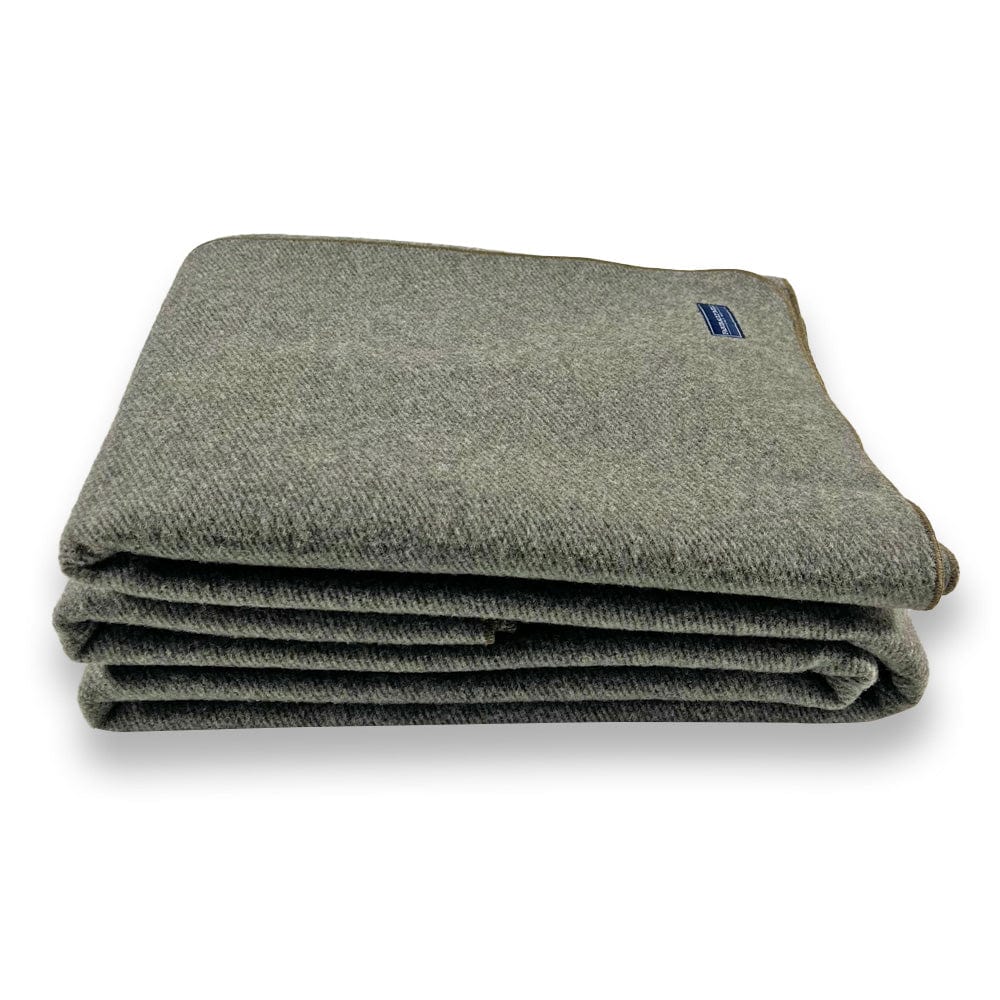 Summit Wool Blanket - Olive - Image 3