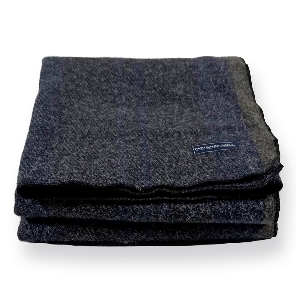 Timberline Stripe Wool Throw - Image 4